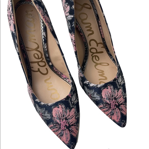 Sam Edelman floral jacquard pumps - 6.5 - Picture 8 of 9